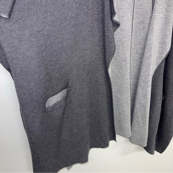 Lululemon‎ After Asana Wrap One Size Fits Most Medium Dark Grey  Cashmere Blend - Picture 8 of 14